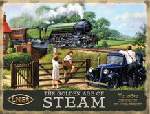 LNER Flying Scotsman (Landscape) Metal Wall Sign (4 sizes)