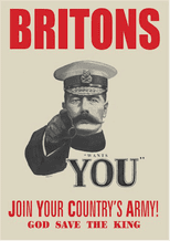 Lord Kitchner WWI Recruitment Poster A3