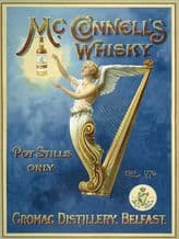 McConnell's Whisky Metal Wall Sign (3 sizes)