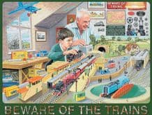 Model Railway Metal Wall Sign (4 sizes)