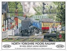 North Yorkshire Moors Railway Metal Wall Sign (4 sizes)