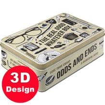 Odds and Ends - Embossed Storage Tin