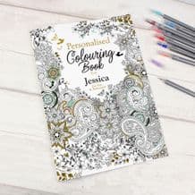 Personalised Adult Colouring Book