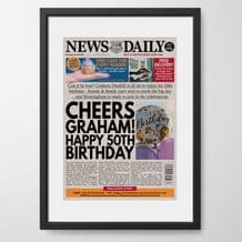 Personalised Birthday Newspaper