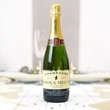 Personalised Champagne - Authentic Star