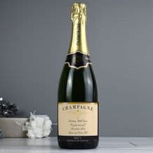 Personalised Champagne - Classic Label