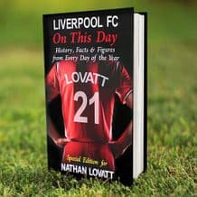 Personalised Football Book - Liverpool