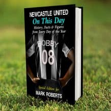 Personalised Football Book - Newcastle Utd.