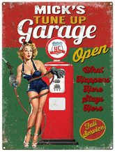 Personalised Garage Metal Wall Sign (3 sizes)
