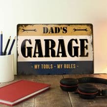 Personalised Garage Sign - Small