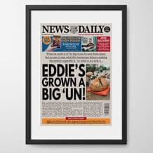 Personalised Gardener's Newspaper