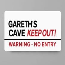Personalised Keep Out Street Sign