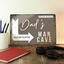 Personalised Man Cave Sign - Arrow