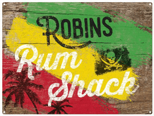 Personalised Rum Shack Metal Wall Sign (3 sizes)