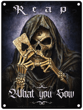 Reaper's Ace Metal Wall Sign (4 sizes)