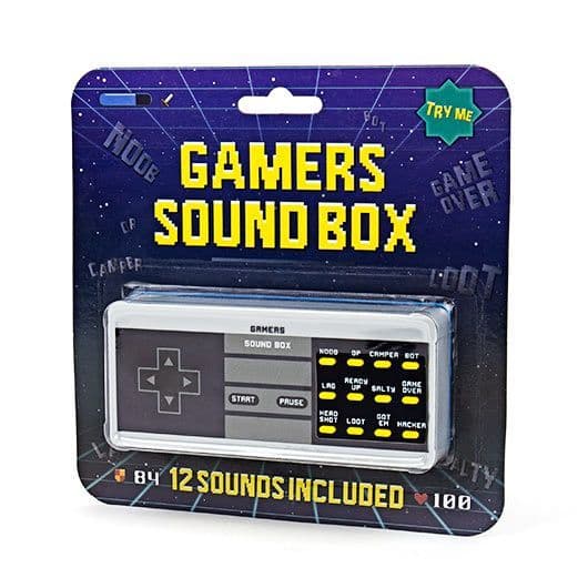 Retro Gamer Sound Box | Gifts for Gamers | Novelty Gifts