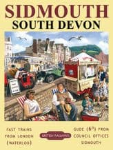 Sidmouth Railway Poster Metal Wall Sign (4 sizes)