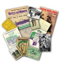 Suffragettes Memorabilia Gift Pack