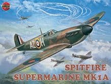 Supermarine Spitfire MK1A (Airfix) Metal Wall Sign (3 sizes)