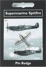 Supermarine Spitfire Pin Badge - Pewter