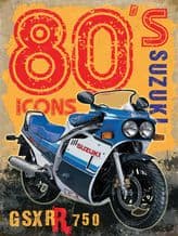 Suzuki GSXR 750 Metal Wall Sign (4 sizes)