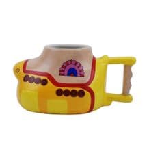 The Beatles Yellow Submarine Shaped Mug