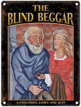 The Blind Beggar Personalised Metal Wall Sign (3 sizes)