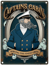 The Captain's Cabin Pub Sign (4 sizes)