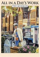 The Milkman Metal Wall Sign (4 sizes)