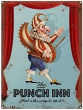 The Punch Inn Pub Sign (4 sizes)