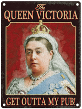 The Queen Victoria Pub Sign (4 sizes)