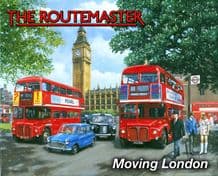 The Routemaster Bus Metal Wall Sign (4 sizes)
