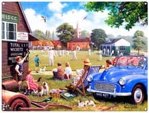 The Score Board Cricket Metal Wall Sign (4 sizes)