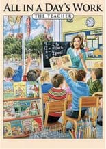 The Teacher Metal Wall Sign (4 sizes)