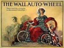 The Wall Autowheel Metal Wall Sign (3 sizes)