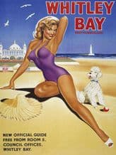 Whitley Bay Metal Wall Sign (3 sizes)