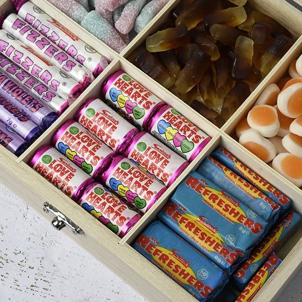Personalised Retro Sweet Box 'No 1 Dad' | Personalised Gifts | Fathers Day