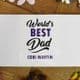 World's Best Dad Letterbox Sweets| Personalised Gifts | Letterbox Gifts