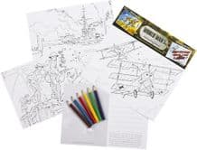 World War One Educational Colouring Postcards