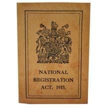 World War One Identity Card