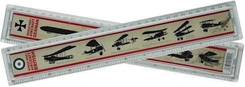 WWI War Plane Identification Ruler