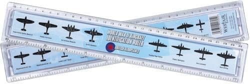 WWII War Plane Identification Ruler