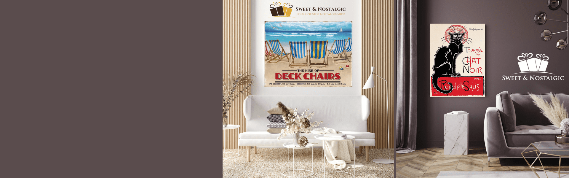 Metal Wall Signs from Sweet and Nostalgic