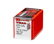 Hornady 110g V-Max BT w/Cann (100)