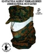 0241 Tactical Premium Stretch MARPAT Woodland Neck Gaiter | Tactical-Kit
