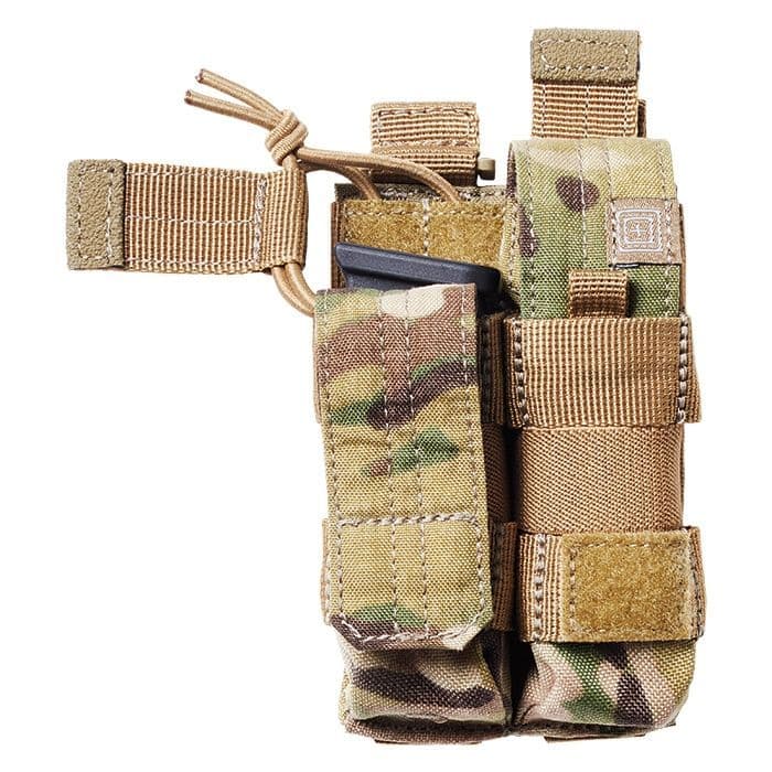 5.11 Double Pistol Bungee Cover Multicam 56386