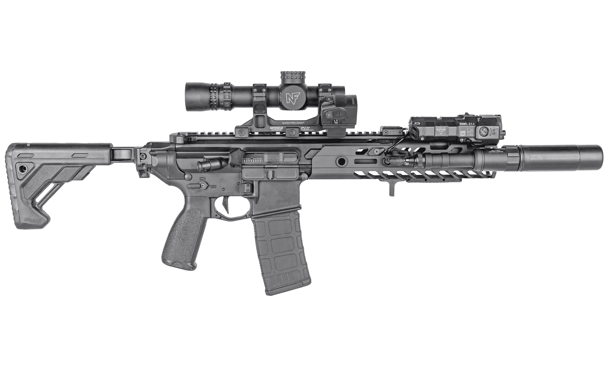 Arisaka Defense MCX Zero Retention Clamp