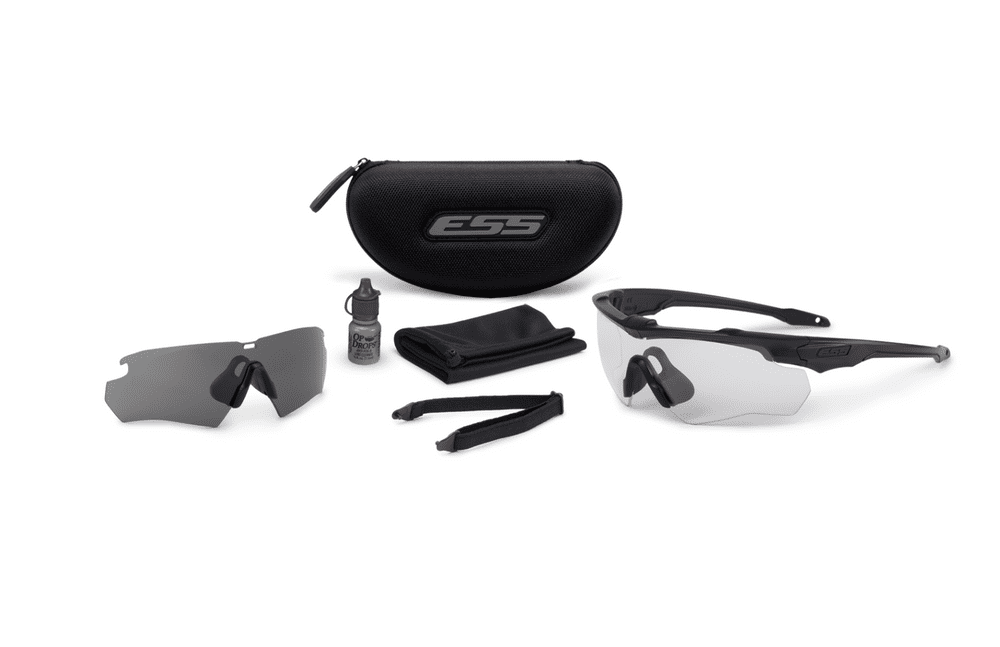 ESS Crossblade 2LS Eyeshield - Black Frame