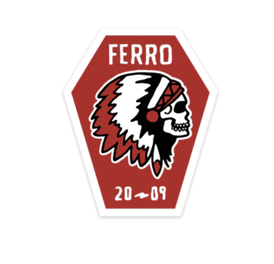Ferro Concepts Chief Coffin Sticker