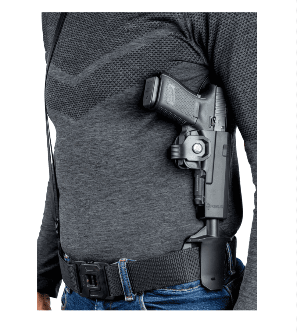 Fobus Undercover High Ride Shoulder Holster For Glock 19/17